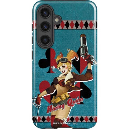 DC Comics Bombshells Harley Quinn Galaxy S24 Plus Impact Case